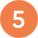 number 5 circle number 5 circle graphic