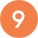 number 9 circle number 9 circle graphic