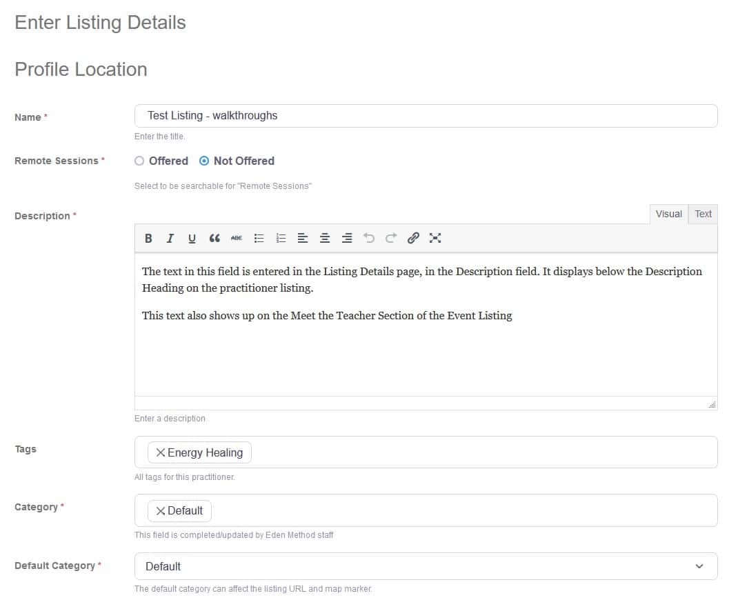 Practitioner Listing Form p01 header